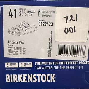 Birkenstock Arizona EVA Sandals - Classic Black